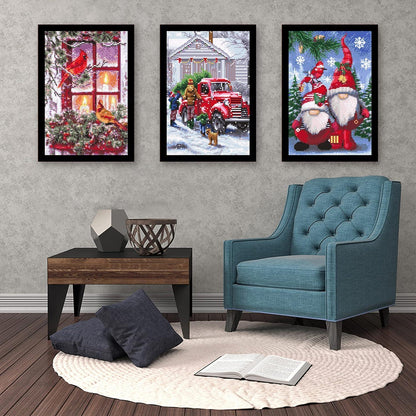 Diamond Painting Rahmen 6er Pack 30x40 cm Schwarz Magnetisch