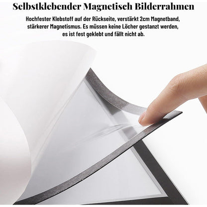 Diamond Painting Rahmen 6er Pack 30x40 cm Schwarz Magnetisch