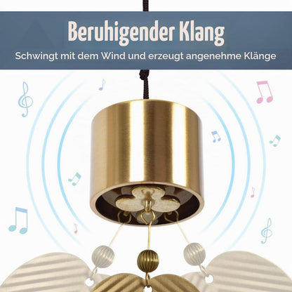 Japanisches Windspiel aus Kupfer – Vintage Garten Dekoration