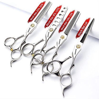 Professionelle Fellscheren Set für Hunde & Katzen (6 Zoll)