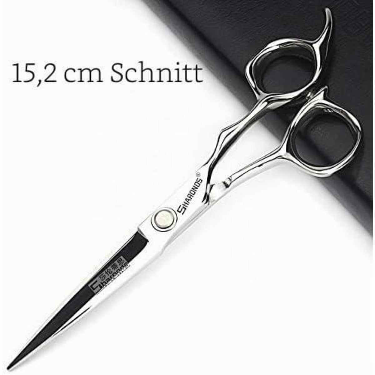 Professionelle Friseurschere 6 Zoll Edelstahl Set (3 Stück)