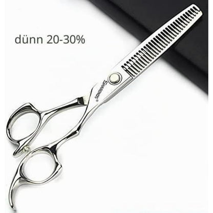 Professionelle Friseurschere 6 Zoll Edelstahl Set (3 Stück)