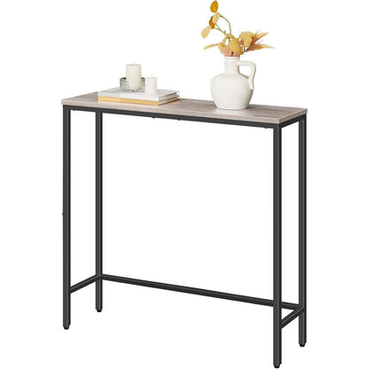 HOOBRO Schmaler Konsolentisch 75 cm Vintage Beistelltisch