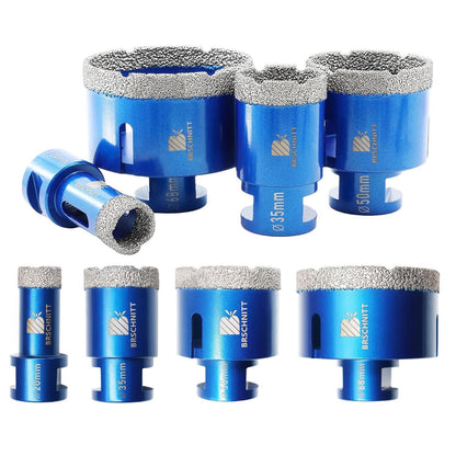 Diamantbohrer Set 20-68mm für Fliesen, Granit, Marmor