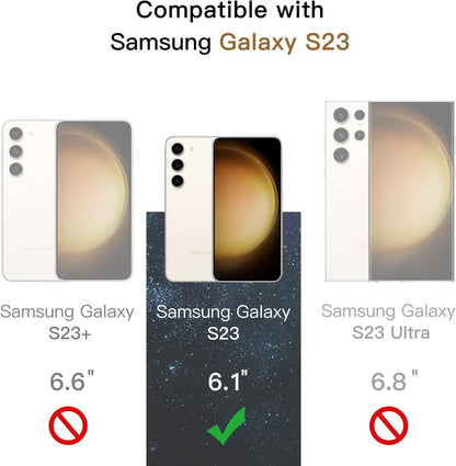Sichtschutz Panzerglas Kamerafolie Samsung Galaxy S23 5G 6,1 Zoll