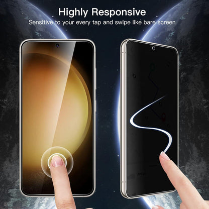 Panzer Schutzfolie Samsung Galaxy S23 5G 6,1 Zoll Anti-Fingerabdruck 2er Pack
