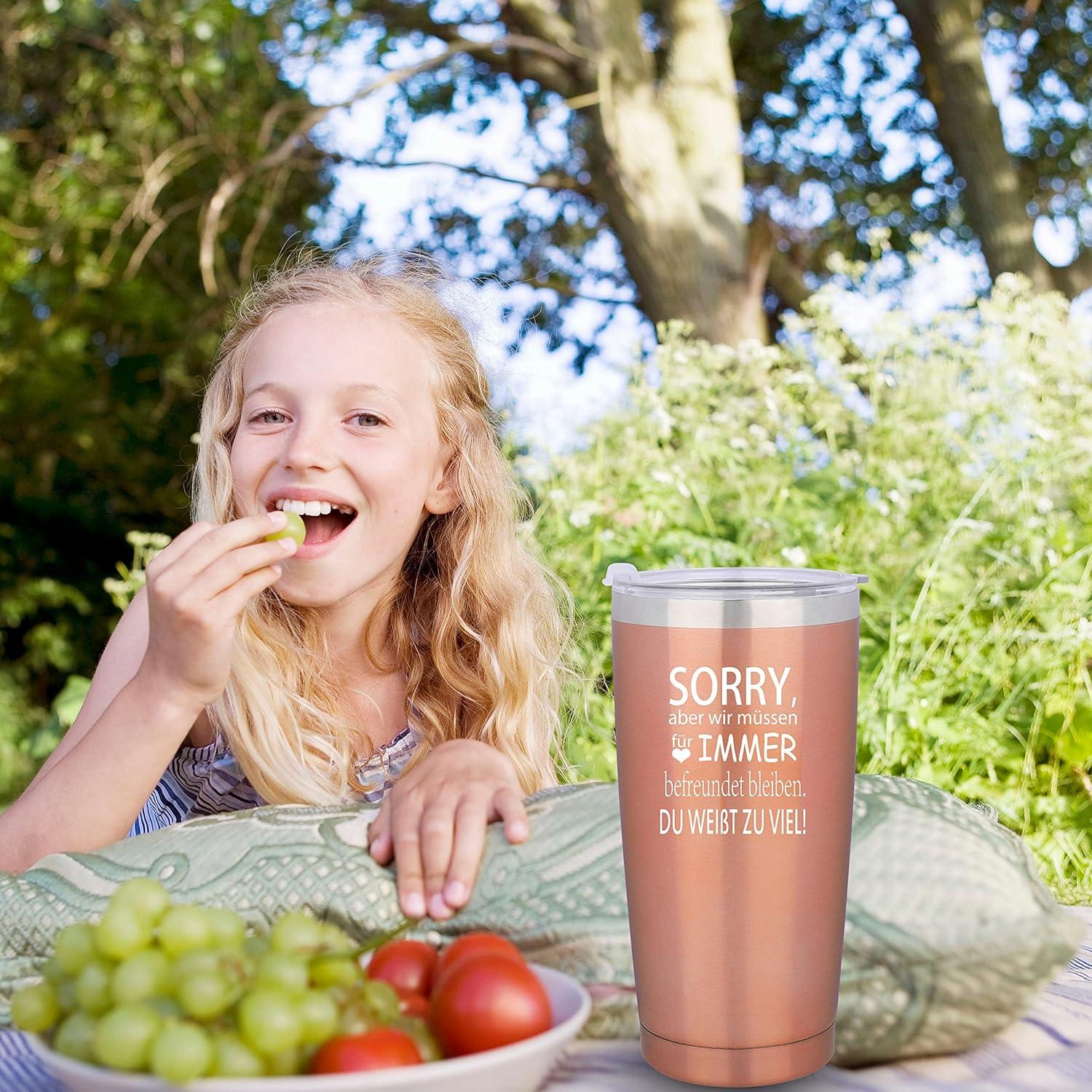 Geschenk für Freundin 20oz Travel Mug Lustig Weihnachten