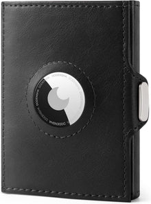 DODENSHA Airtag Mini Geldbörse RFID-Schutz Münzfach Slim Wallet