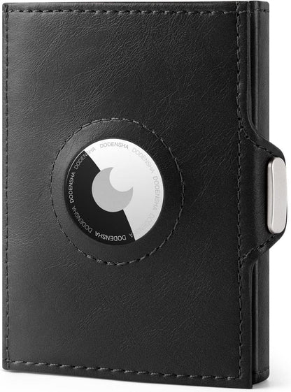 DODENSHA Airtag Mini Geldbörse RFID-Schutz Münzfach Slim Wallet