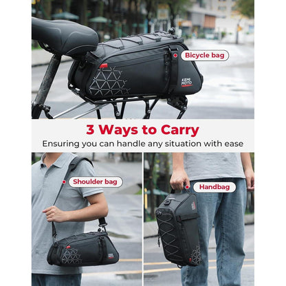 Fahrradtasche Gepäckträger 8L Wasserdicht Mehrere