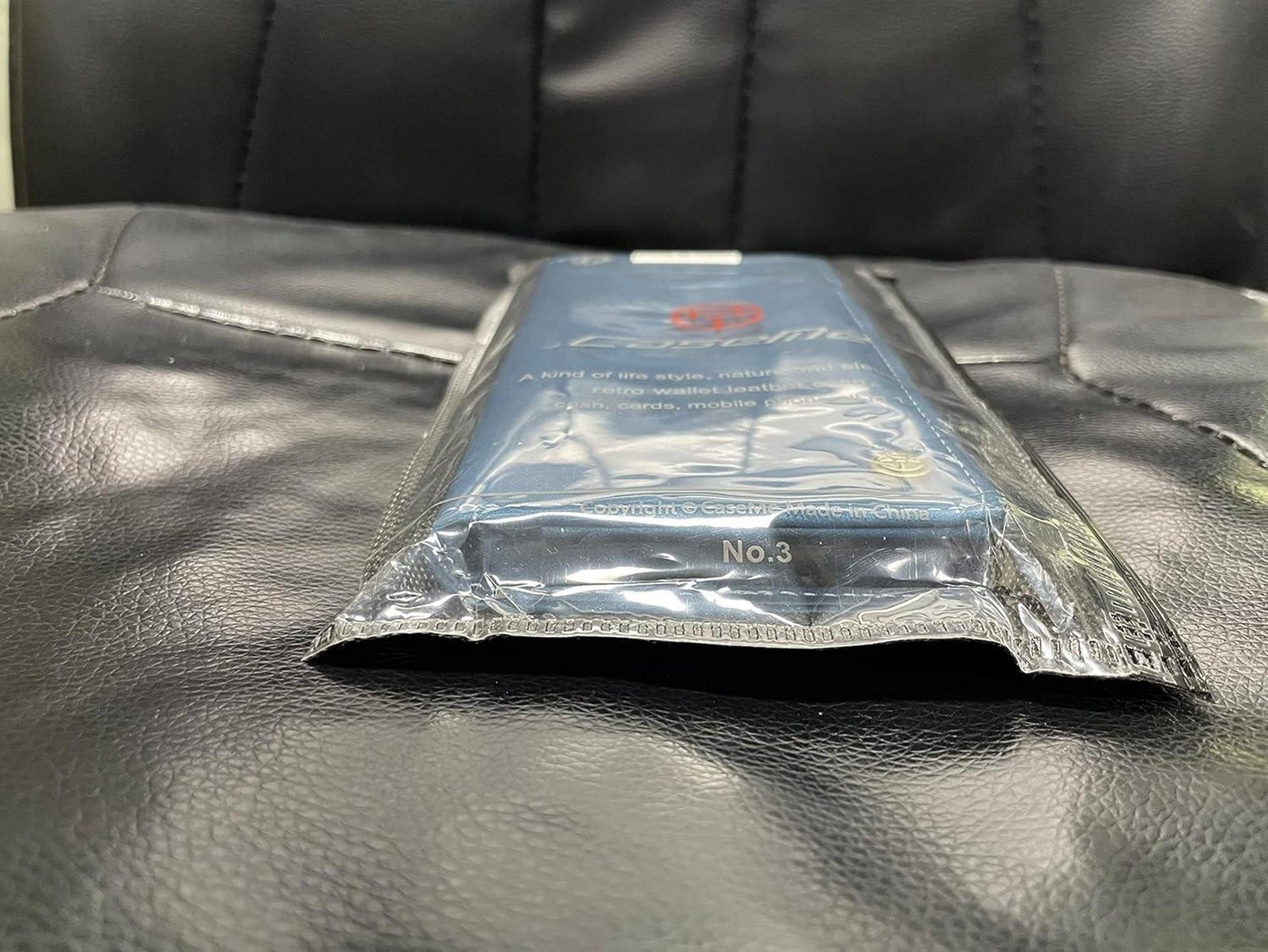 CaseMe Xiaomi Redmi Note 11 Pro 5G/4G Premium Leder Klapphülle Blau