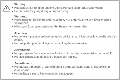 KUYOU Taucherbrille Kinder Schnorchelset Schwimmbrille 7-13 Jahre Lila
