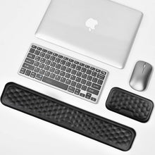 Ergonomische Handballenauflage Set für Tastatur Maus, Memory