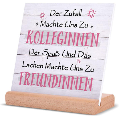 Tischdekoration Abschiedsgeschenk Kollegen Freund *Moderne