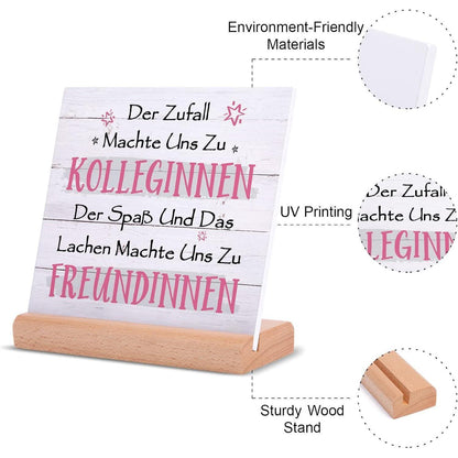 Tischdekoration Abschiedsgeschenk Kollegen Freund *Moderne