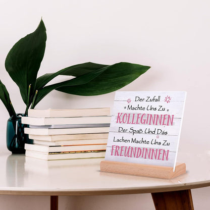 Tischdekoration Abschiedsgeschenk Kollegen Freund *Moderne