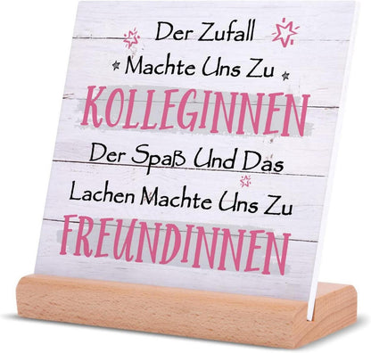 Dekorative Tischdekoration Abschiedsgeschenk Kollegen