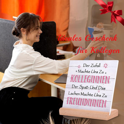 Tischdekoration Abschiedsgeschenk Kollegen Freund *Moderne