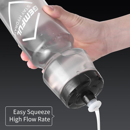 Fahrrad Flaschenhalter 750ml Grün BPA-freie Trinkflasche, MTB Rennrad Zubehör