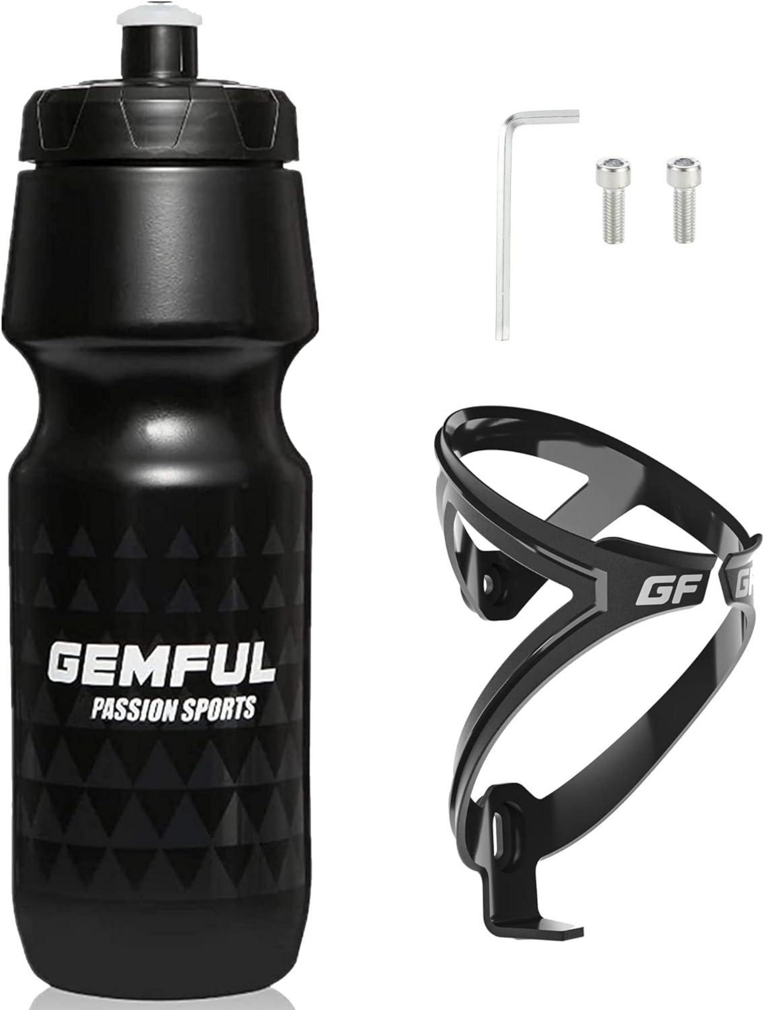 Fahrrad Flaschenhalter mit 750ml BPA-freier Trinkflasche