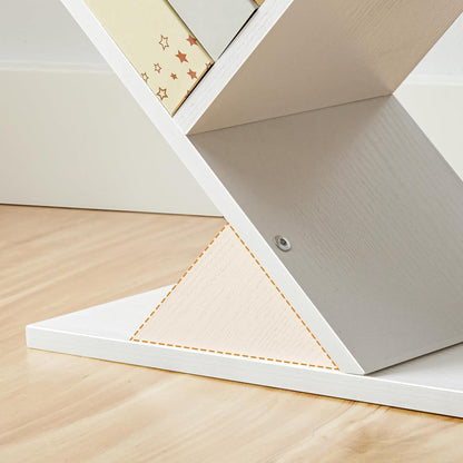 HOOBRO Bücherregal Standregal Baumform 9 Ebenen Heimbüro