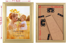 Goldene Bilderrahmen Set 13x18 cm für Fotos Collage