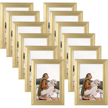 Goldene Bilderrahmen 10x15 cm 12er Set für Fotos