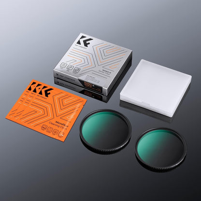 K&F Concept Nano-K Serie Black-Mist Filter Set 55mm - Effektfilter für Film-Look & Pastell-Effekt