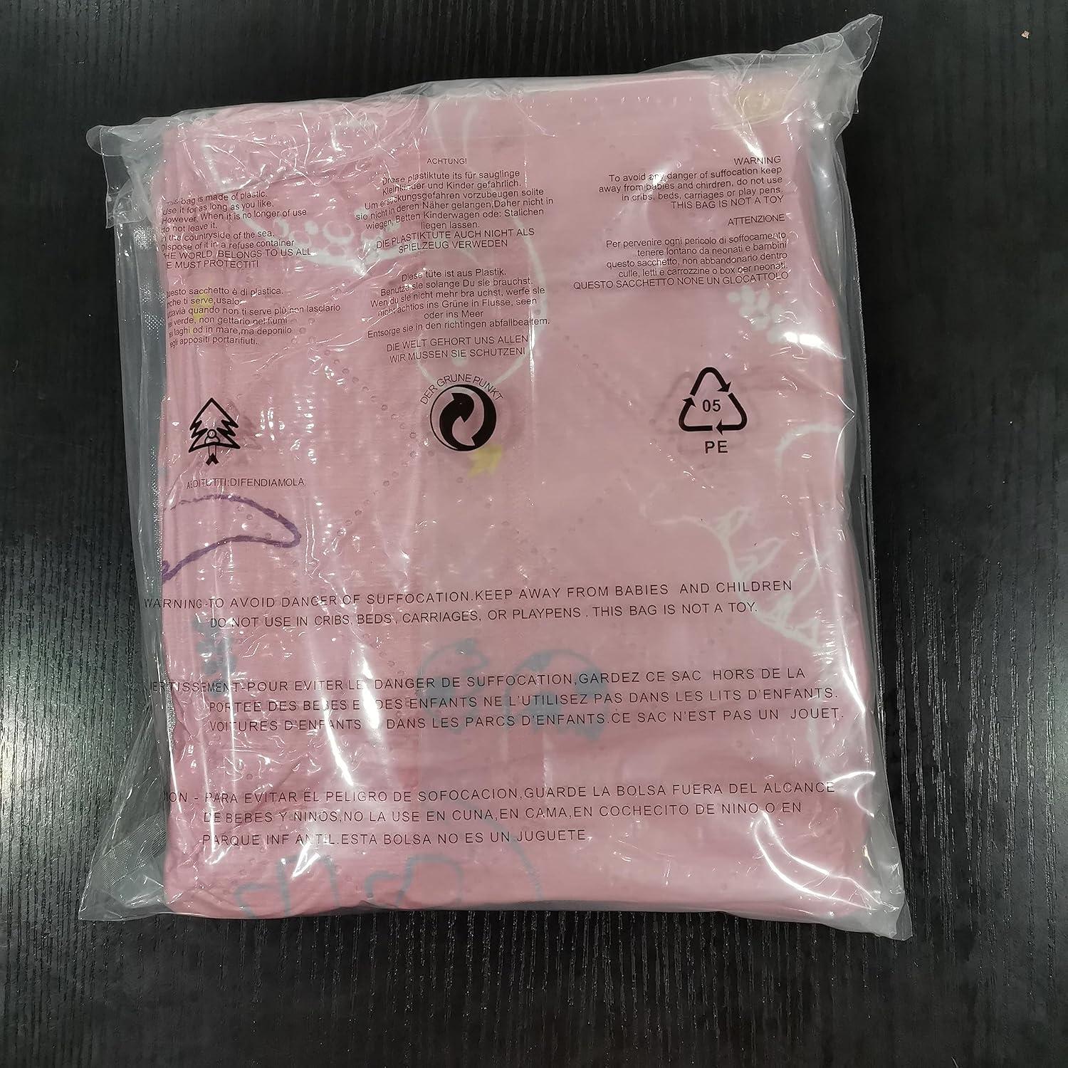 Welpenunterlagen Waschbar für Hunde, Schnell Absorbierend, Dinosaurier Design, 2 Stück, Rosa 91*58CM