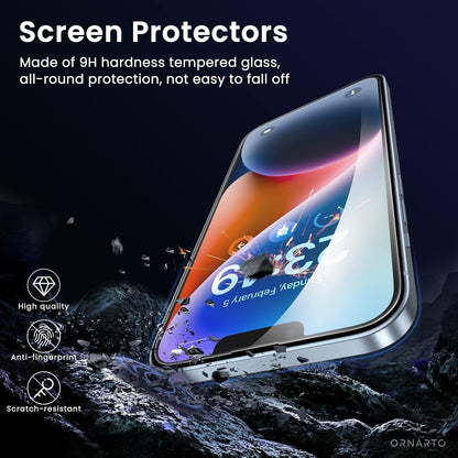 Panzer Schutzfolie + Kameraschutz für iPhone 14 - 6,1 Zoll