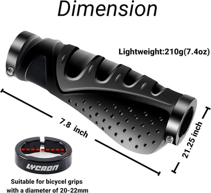 LYCAON Bike Lenker Griffe Fahrrad rutschfeste Gummi