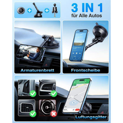 MagSafe Handyhalterung Auto 4-in-1 für iPhone 15/14