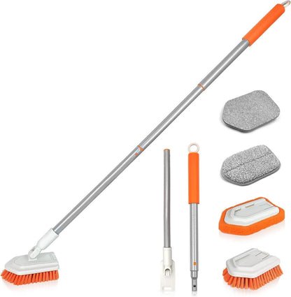 Duschschrubber 4-in-1 mit langem