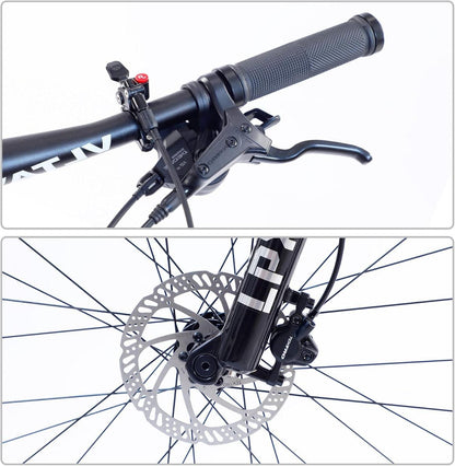 MEGHNA Hydraulische Scheibenbremse Fahrrad für MTB Bremse - Bilaterale Bremse mit Split-Schaltbel
