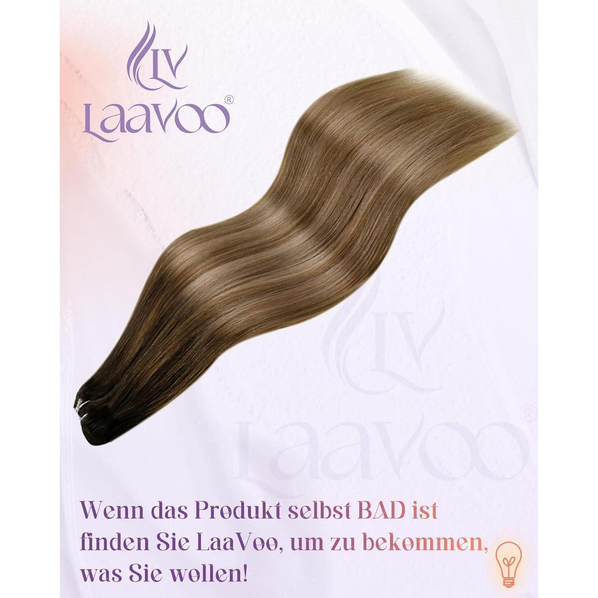 Braun Balayage Echthaar Tressen – Dunkelbraun zu Blond