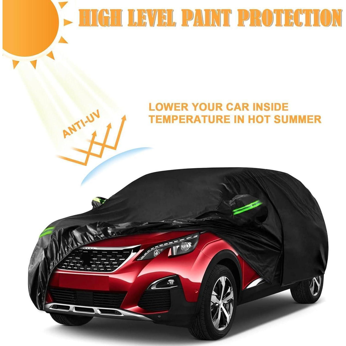 Wasserdichte Autoabdeckung Peugeot 3008/2008 – Vollgarage Schutz