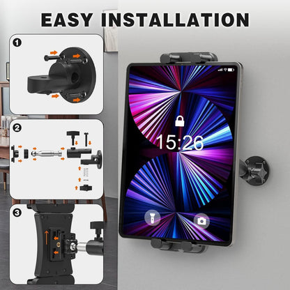 Tablet Halterung Auto 360° Drehbar – Verstellbar für iPad & iPhone
