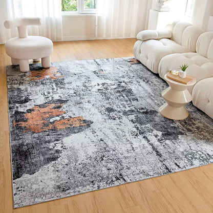 Schwarzer Waschbarer Teppich 120x170 Modernes Design In & Outdoor