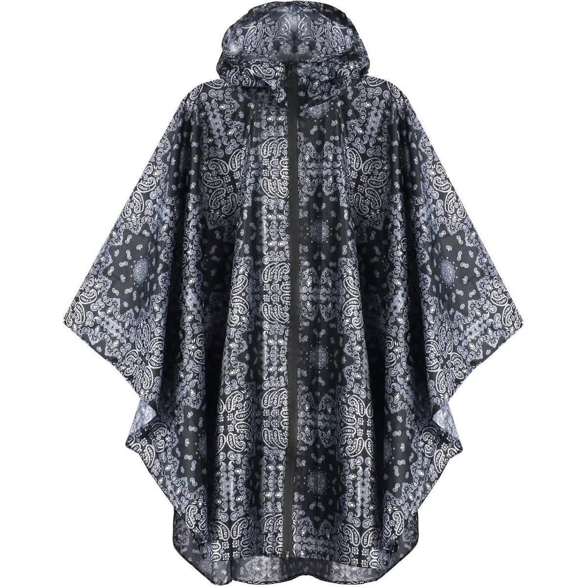 Regenponcho Damen & Herren mit Kapuze, wasserdicht, für Radfahren & Outdoor