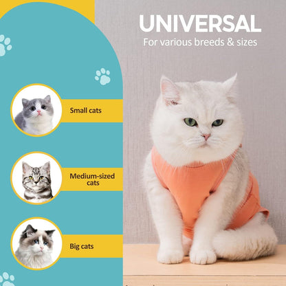 Katzenbody Recovery Suit Kastration Spay Entwöhnung
