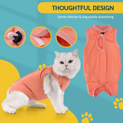 Katzenbody Erholungsanzug Modal Recovery Kastration Spay Suit M