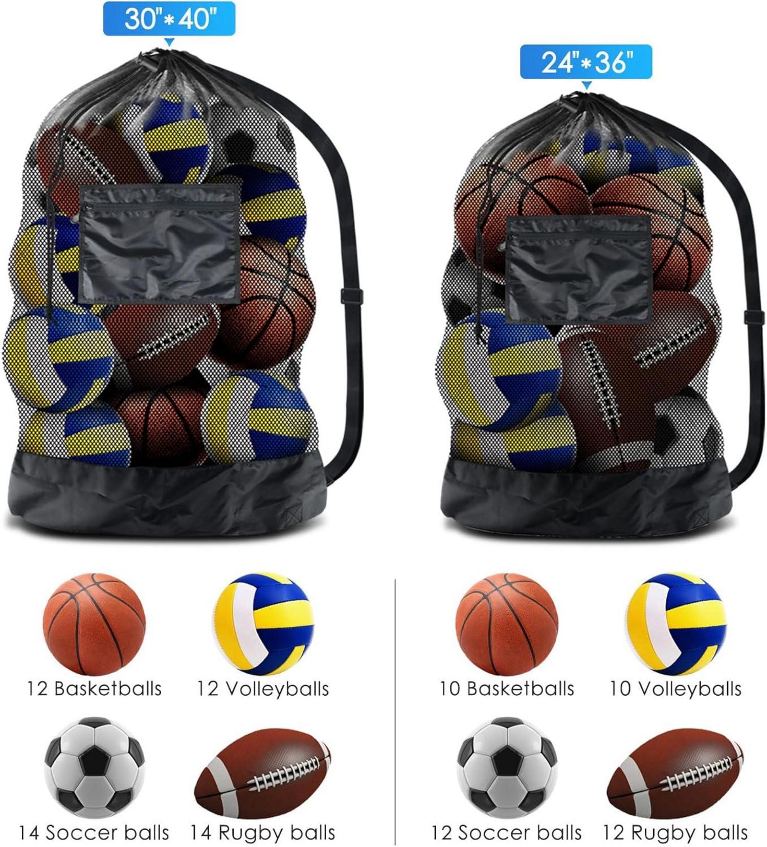 Extra Großes Ballnetz Ballsack Balltasche Fußball
