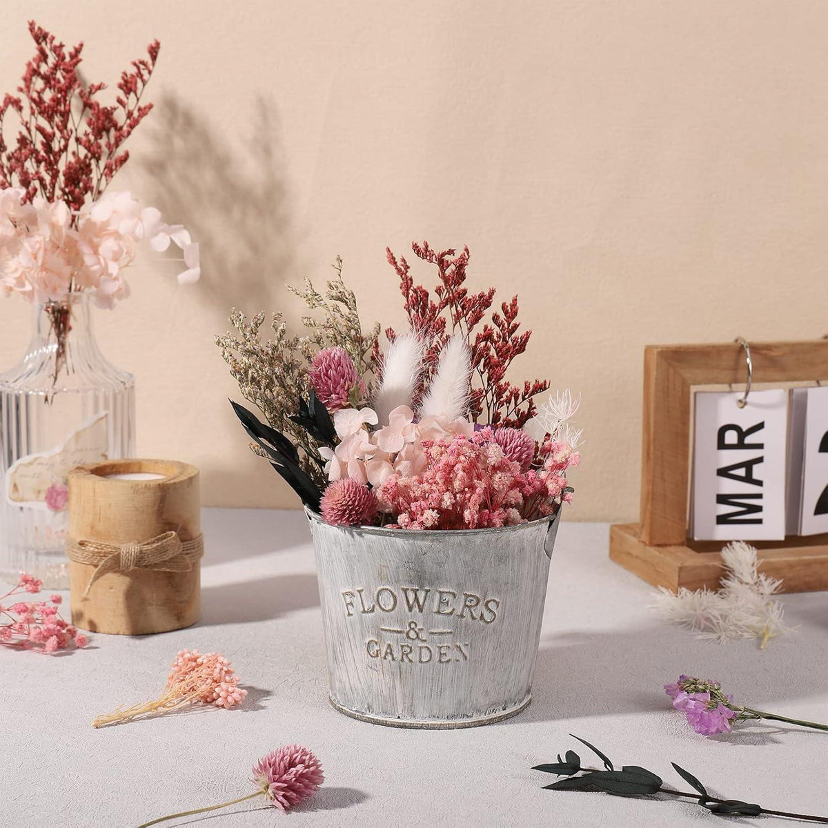 Heyu-Lotus Natürliche getrocknete Blumen DIY Bastelmaterial