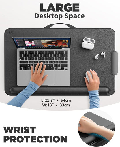 SAIJI Laptopkissen - Verbesserter Laptop Ständer für Bett