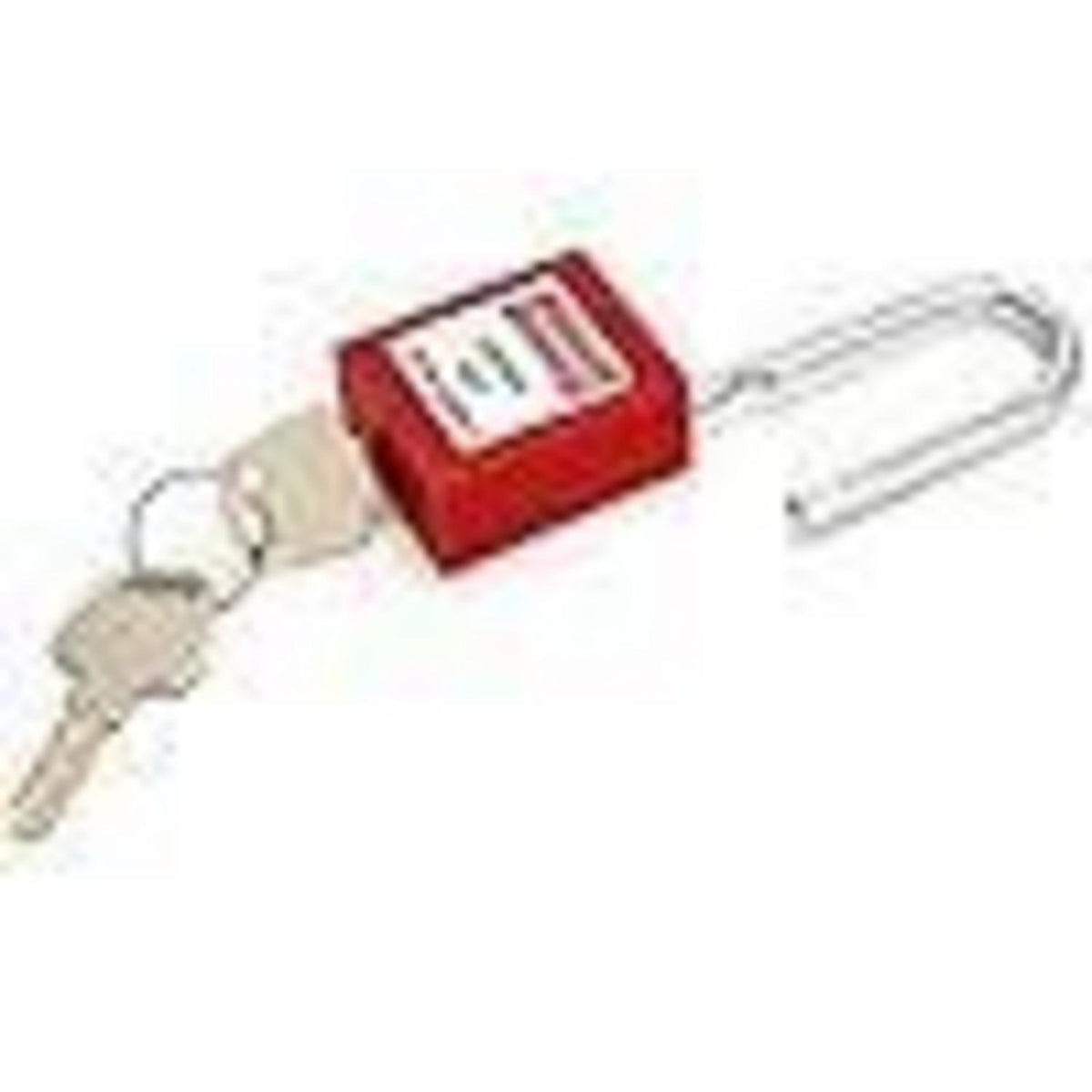 Rotes Lockout-Tagout-Schloss-Set, 20 Stück mit 40 Schlüsseln