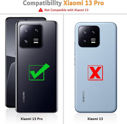 Xiaomi 13 Pro 5G Handyhülle: Premium Leder Klapphülle
