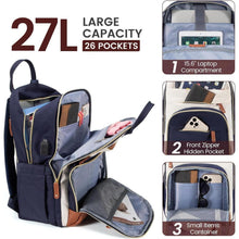 LOVEVOOK Damen Laptop Rucksack 15.6 Zoll Wasserdicht