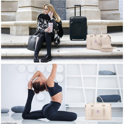 LOVEVOOK Reisetasche Damen Sporttasche Handgepäck