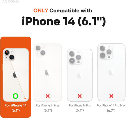 iPhone 14 Silikonhülle mit Mikrofaserfutter - Lila Flieder