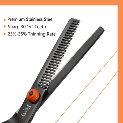 Professionelles Haarscheren-Set für Frauen Männer Haustier, 11-teilig